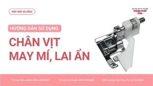 Chân Vịt Zin Canh Mí dành cho Máy May Đa Năng Brother