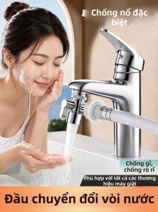 TAOSHI | Đầu Phân Chia Nước Đôi Tiêu Chuẩn cho Bồn Rửa và Máy Giặt