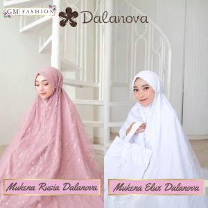 MUKENA RUSIA DALANOVA MEWAH PREMIUM - 7 WARNA