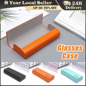 PU Leather Glasses Case Men Women Sunglasses Myopia Presbyopia Storage Box Portable Anti-Pressure Eyeglasses Bag Eyewear Accesso