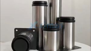 Xximos Furniture Legs Stainless Steel Legs Table Sofa Bed Feet Stand Support Kitchen Furniture Cabinet Legs With Screw