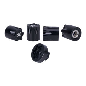 Metal Wheel Rim Center Cap Dust Cap M4 Nut 4PCS for 1/10 RC Crawler Car Axial SCX10 D90 TRX4 TF2 CC01 Capra Upgrade