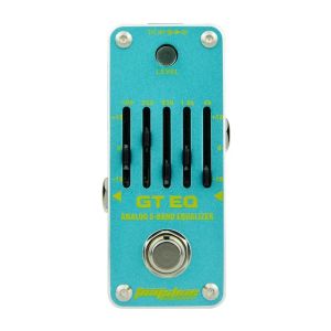 IRIN | AROMA GT EQ ACH-3 Electric Guitar Effect Pedal 5-Band Guitar Equaliser Effect True Bypass Pedal AEG-3 Electric Guitar Accessory
