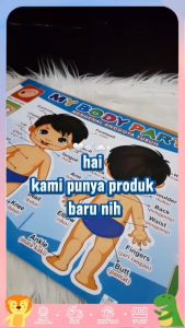 Paket 8 Poster Belajar Anak Edukasi Huruf Angka Transportasi Hewan Buah Sayur dll