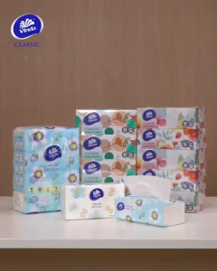 Vinda Classic Kotak Tisu Muka 2-lapis (4x170s) Vinda Classic Box Facial Tissue 2-ply (4x170s)