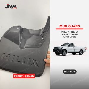 Jiwa Auto - Mud Guard Mobil HILUX REVO 2015 SINGLE CABIN (2WD) Karpet Lumpur