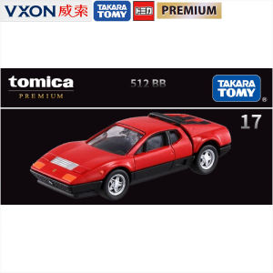 Tomy Tomica Alloy Car Premium Black Box Tp17 Ferrari 512 BB Red Sports Car 108849