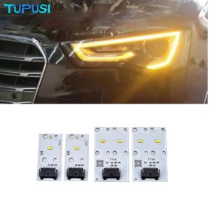 Mạch Đèn LED DRL Ban Ngày Cho Audi A5 S5 2012-2015 Nguồn Sáng Vi Mạch Màu Vàng Đỏ Xanh 15W 3000LM Nâng Cấp