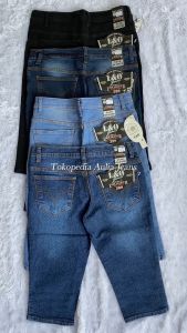 Celana Jeans Pendek 7/8 Wanita & Bisa COD Bayar di Tempat