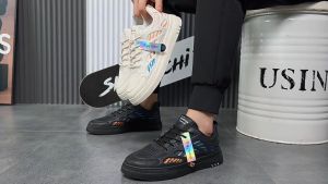 Giày Nam Có Lưới Thoáng Khí Mẫu Mới_Phiên bản Hàn Quốc