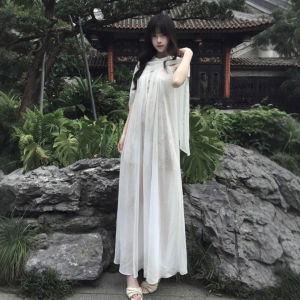 CHANGTONG | Elegant French Style Chiffon Dress
