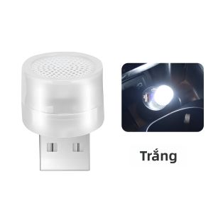Đèn LED USB Tạo Không Khí Cắm Là Dùng Đèn Nội Thất Ô Tô Đa Năng Đèn Đọc Sách Trang Trí Phòng Ngủ Thân Đèn ABS Thiết Kế Độc Đáo