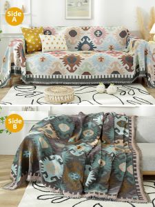 Scandinavian INS Style Sofa Cover Full Three Seat