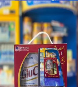 (MUA 1 TẶNG 2 CHAI YẾN GOLD) Sữa Bột Nutricare Glucare Gold 850g Cho Người Tiểu Đường.