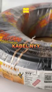 KITANI - NYY 4x10 mm² - 50 Meter - Kabel Tembaga Kawat
