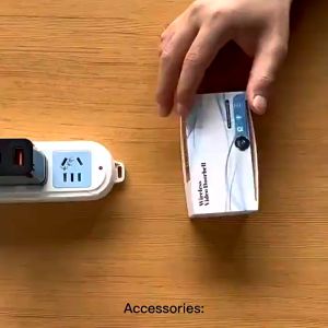 LEME Doorbell wireless with camera and 4.3-inch display screen home intelligent two-way talkback video surveillance