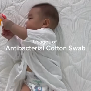 Suzuran Baby Antibacterial Cotton Swab (180pcs)