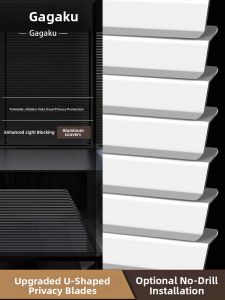 Gagaku | Peek-proof Light-blocking Drill-free Roller Shade