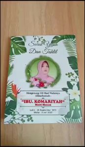 20 Buku Yasin 64 Halaman (Arab Saja) FREE DESAIN + PASANG FOTO + KEMAS PLASTIK