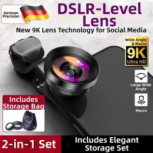 Wide Angle 4K Macro Photography Auxiliary Phone Camera Lens