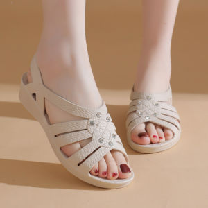 JIFANPAUL | Women Summer Comfortable Slip-on Wedge Sandals