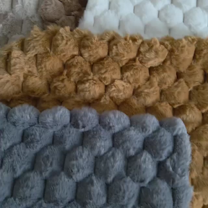 CASE ONLY Shell Style Solid Color Furry Fluffy Pillowcase Throw Pillow Case Zipper Cushion Cover