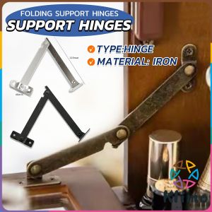 KLIMO Rotatable Folding Lid Support Hinges for Furniture Cabinet