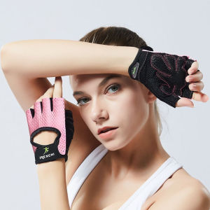 Fitness gloves half-finger men and women outdoor wear-resistant breathable weightlifting handguards bicycle riding sports gloves