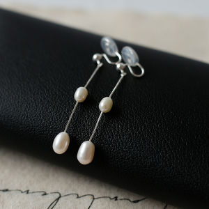 Beautiful in the Decoration Same Natural Freshwater Pearl with Rachel Mosquito Coil Ear Clip Elegant Elegance Fancy without Pierced Women