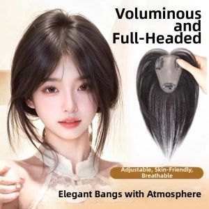 Hair Replacement Topper for Women - Conceal Gray Hair & Add Volume JIUQI