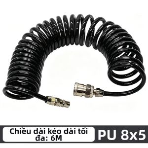 Ống Dẫn Khí Nén Xoắn Ốc Dài Cho Máy Nén Khí Đường Kính Ngoài Dùng Cho Xử Lý Nguồn Năng Lượng Thủy Lực