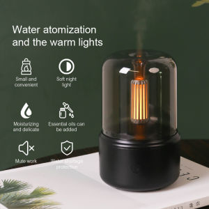 KINSCOTER Portable Mini Aroma Diffuser USB Air Humidifier Essential Oil Night Light Cold Mist Maker Sprayer for Home Gift