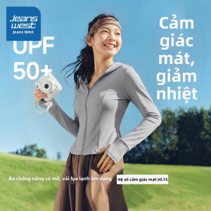 Jeanswest | Áo Khoác Nón Bảo Vệ Chống Tia UV Làm Mát