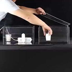 Small Plug in Negative Ion Generator Air Purifier Machine Wall-mounted Living Room air Purifier