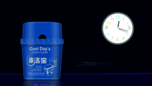 ก้อนบลู ก้อนสีฟ้า ใส่ชักโครก กระปุกใหญ่ ใช้ได้นาน 3 เดือน COOL DAYs ของแท้