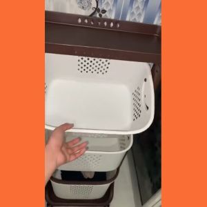 Laundry Basket Rak Keranjang Baju Kotor MPTL TABITHA Murah Original Keranjang Baju Serbaguna Minimalis