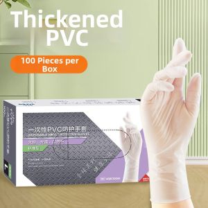 Blackboard Writing Chalk Dust Proof Disposable PVC Gloves