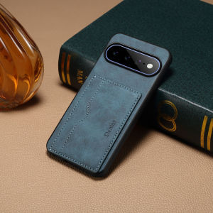 Ốp Điện Thoại Dạng Ví Sang Trọng EUCAGR Cho Google Pixel 11 Pro XL Có Ngăn Đựng Thẻ Bằng Da PU Có Chân Đế Chống Sốc Chống Trầy Xước Màu Đen/nâu/xanh Dương