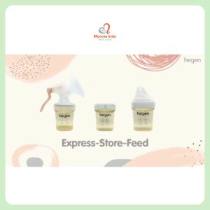 Năp đậy bình trữ sữa và thức ăn Hegen cho bé hộp 1 cái phụ kiện bình sữa - Monnie Kids