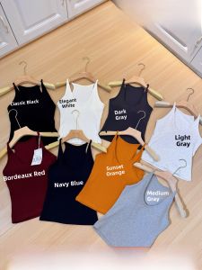 Fairy Tale 2703 Work Number Strapless Backless Integrated Cup Vest Design Sensation Small Audience Outdoor Wear Tube Top