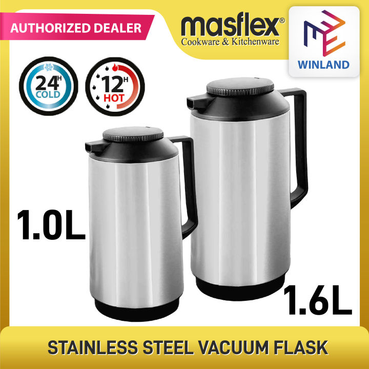 Masflex by Winland 1.0 & 1.6 Liter Stainless Steel Vacuum Flask | Lazada PH