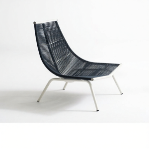 Scandinavian Rocking Chair Outdoor Furniture Set
