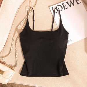 สไตล์ฝรั่งเศส สีขาว ไม่มีสาย เสื้อกั๊ก เสื้อผ้าชั้นในสตรีพร้อมแผ่นรองหน้าอก บราหลังสวยแบบบูรณาการ เซ็กซี่ พรางหุ่น Tube เสื้อท่อนบน เสื้อเชิ้ต