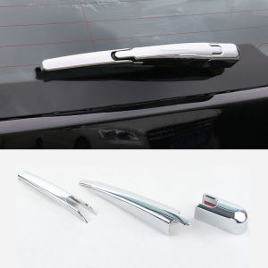 For Peugeot 3008 GT MK2 2016 2017 2018 2019 2020 2021 2022 2023 Rear Wiper Window Wiper Cover Trim Stickers ABS Car Accessories