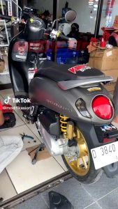 BEAT DELUXE PAKET KIRIAN MATIC PERFORMA BEAT KARBU GENIO SCOOPY BEAT ESP FULL SET RACING BUBUT CUSTOM MOTORCYCLE