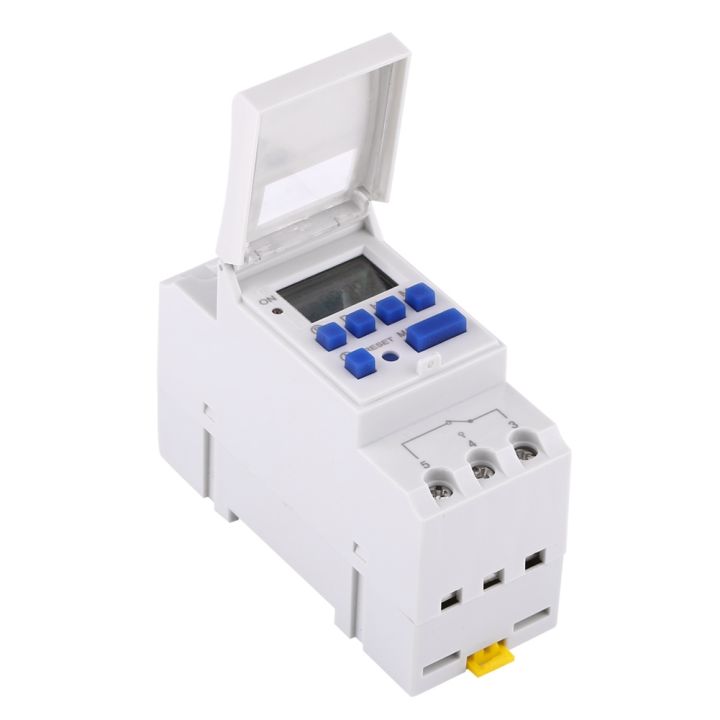 LCD Display Weekly Programmable Electronic Relay Time 16 ON and OFF ...