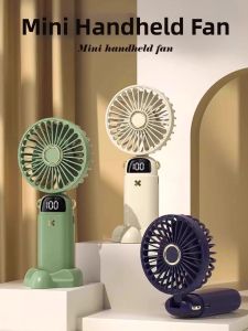 GOOJODOQ | Portable Mini Handheld Fan Ultra Long Battery Life Cooling Quiet Operation USB Fan Compact Size for On-The-Go Use 2025 New Model