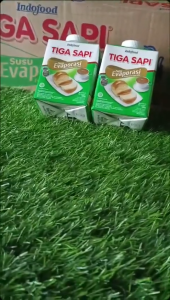 Tiga Sapi Susu Evaporasi 500 Gr Indofood Kental Manis