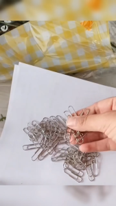 100 Metal Paperclips per Box for School and Office Supplies High-Quality Steel Clips for Paper Organization School Office Supplies