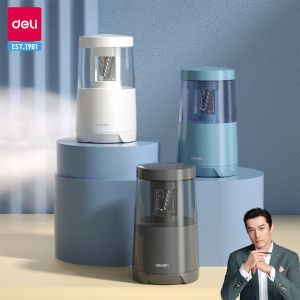 deli | Deli Creative Electric Pencil Sharpener Automatic Office Stationery Study Supplies for School And Business